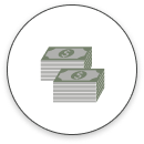 stacked cash icon