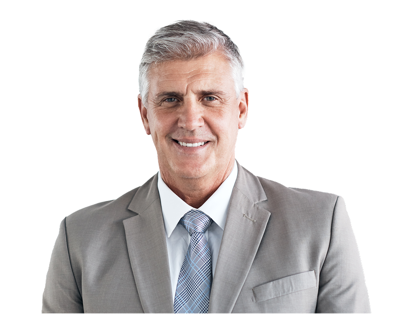 Man smiling